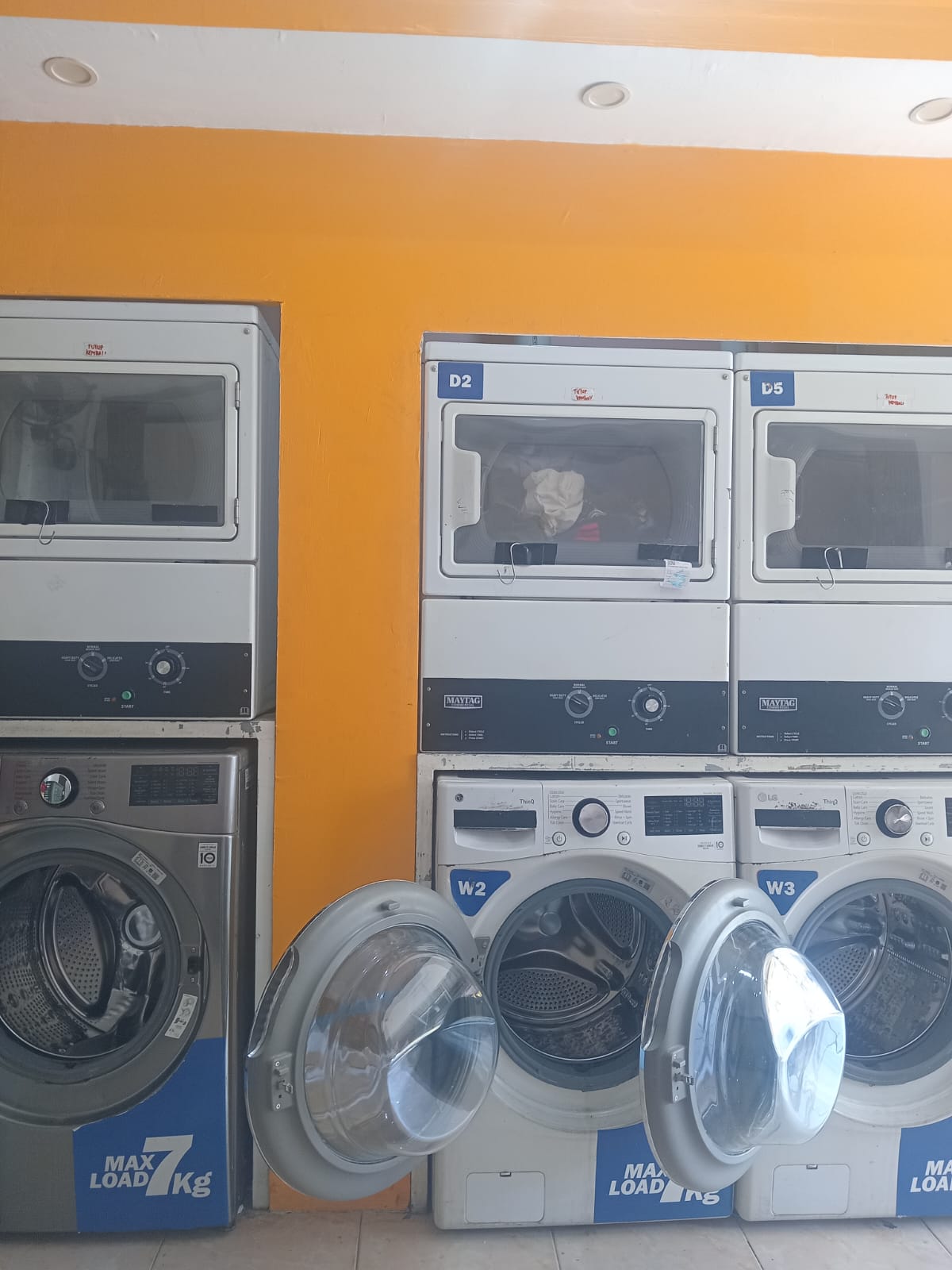 Hasil laundry siap diantar